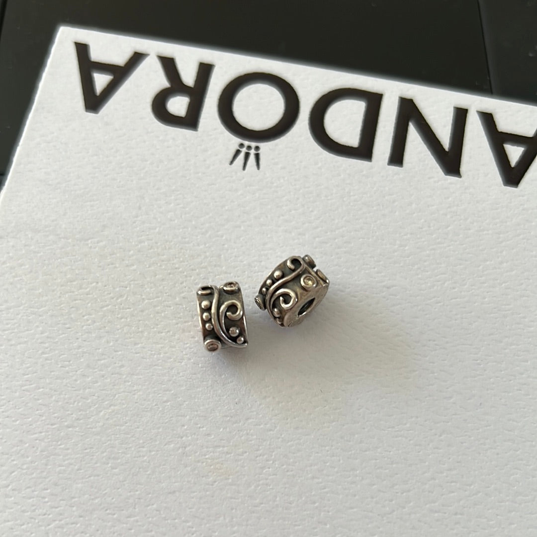 Genuine Pandora Tendril Clips Sold As ONE Clear Stone