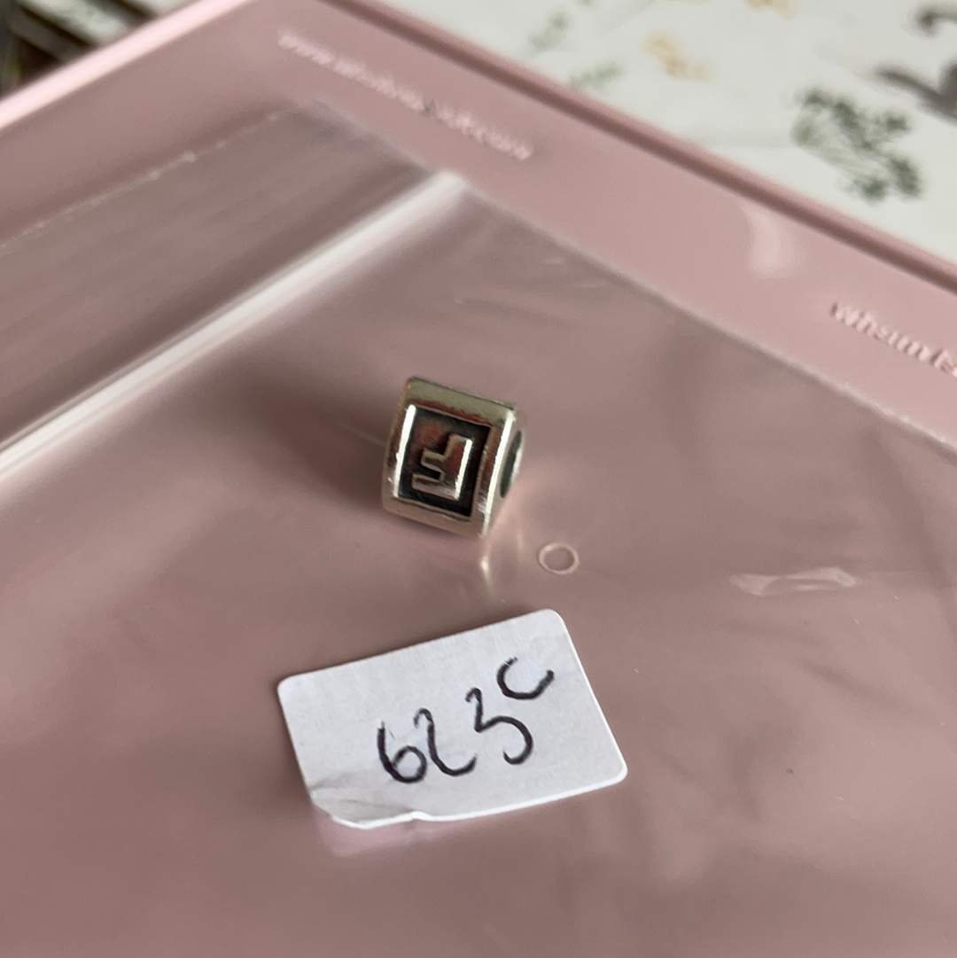 Genuine Pandora Letter F Initial charm