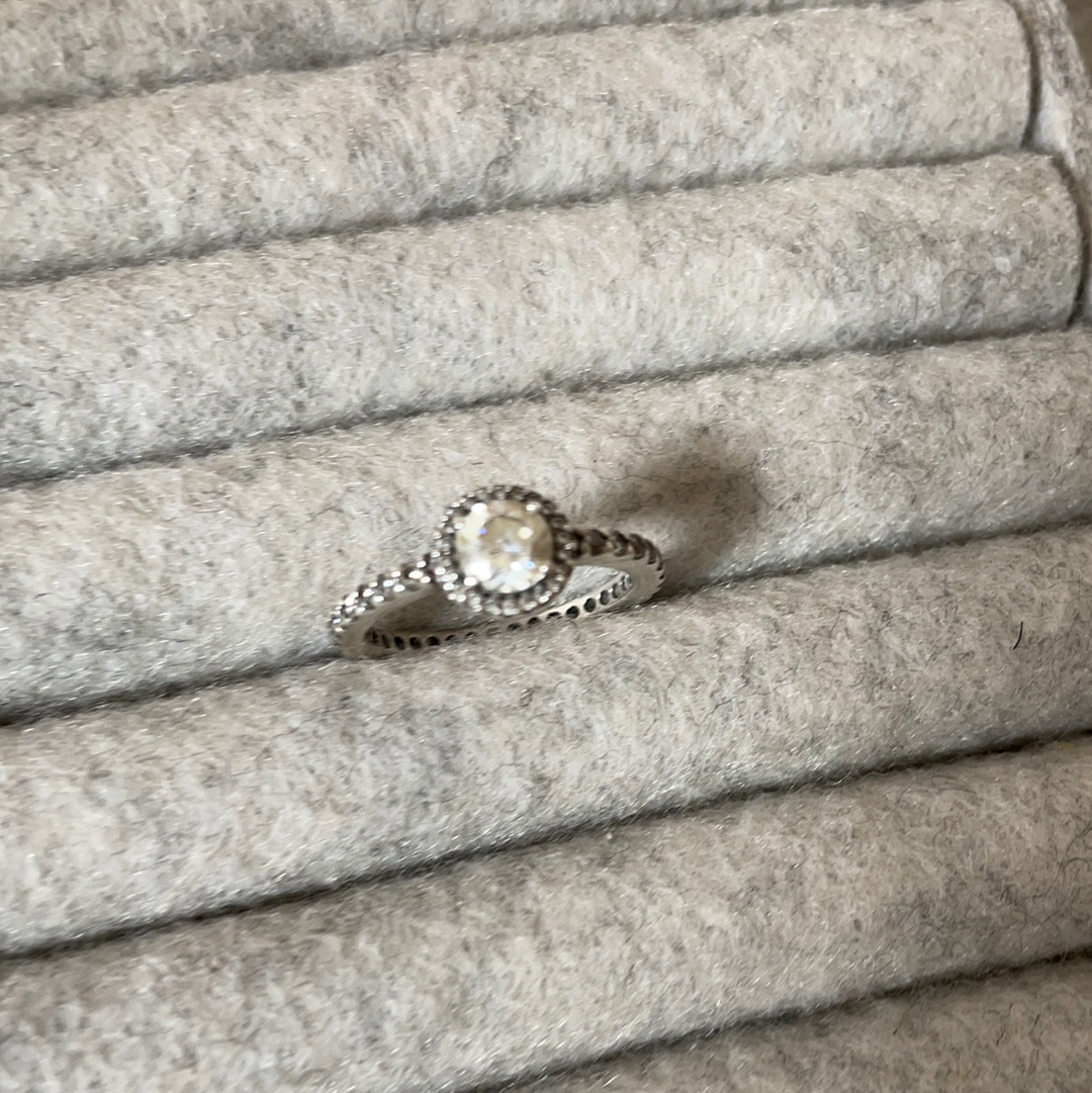 Pandora rose classic elegance 2025 ring