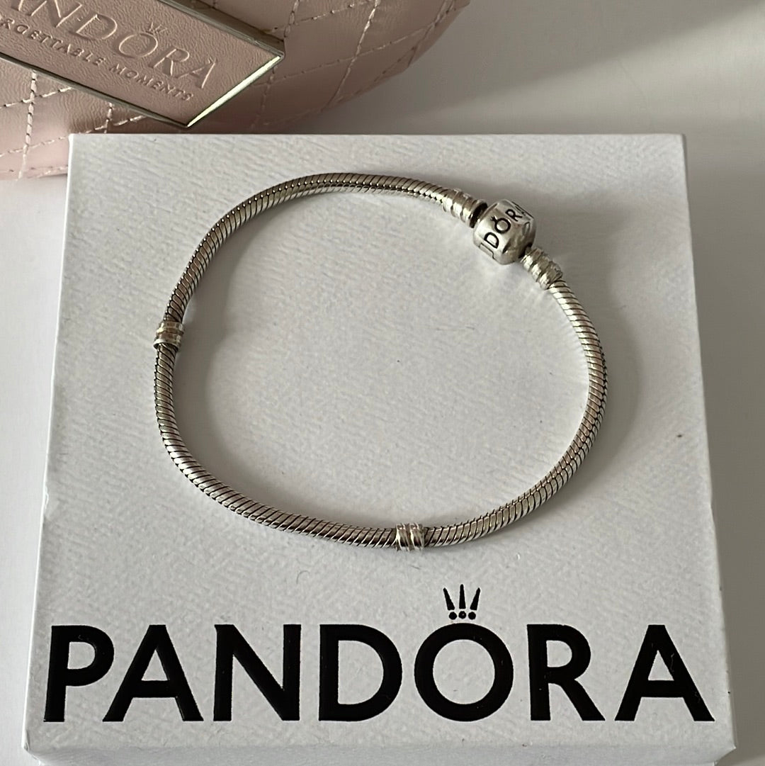 Genuine Pandora Snake Chain Moments Original Bracelet