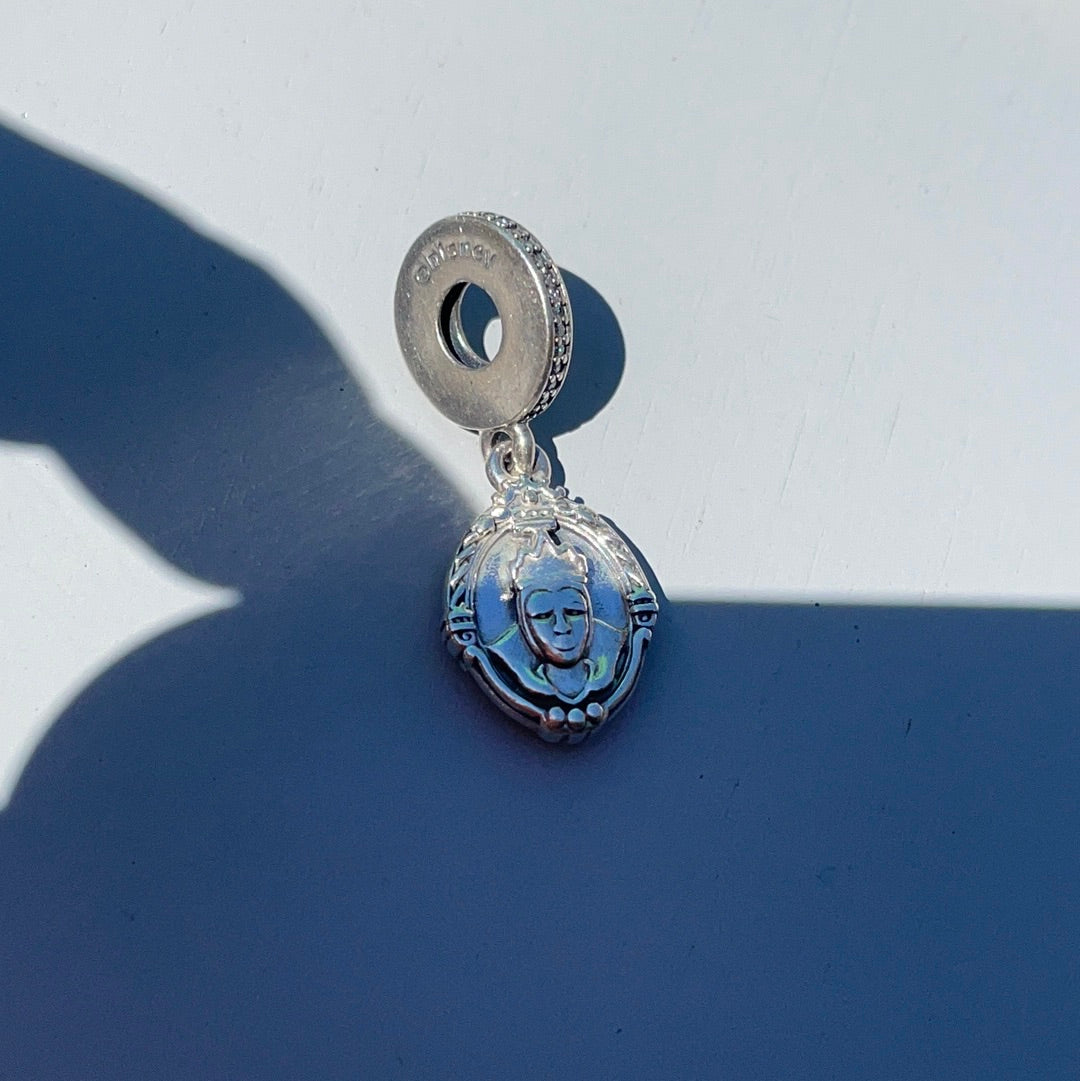 Genuine Pandora Disney Snow White Mirror Evil Queen Dangle Charm