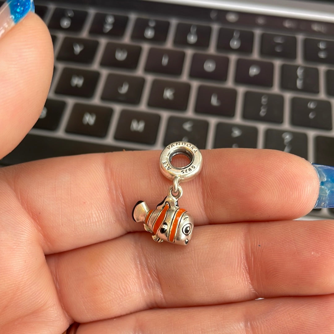 Genuine Pandora Disney Finding Nemo Fish Dangle Charm