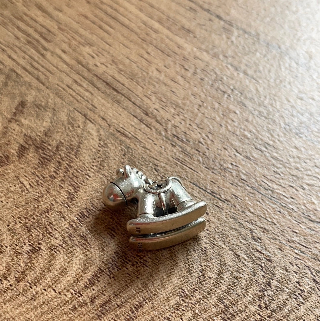 Genuine Pandora Bruno the Unicorn Rocking Horse Charm