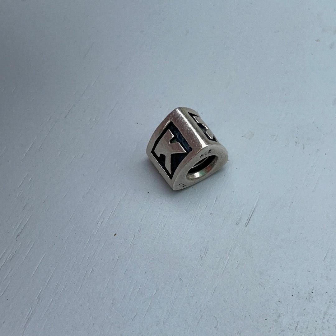 Genuine Pandora Letter Charm K