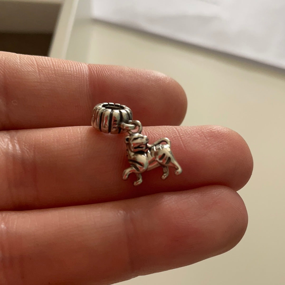 Genuine Pandora Tiger Dangle Charm RARE Zodiac