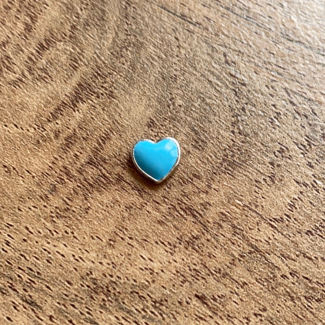 Genuine Pandora Floating Locket Petite Charm Blue Heart