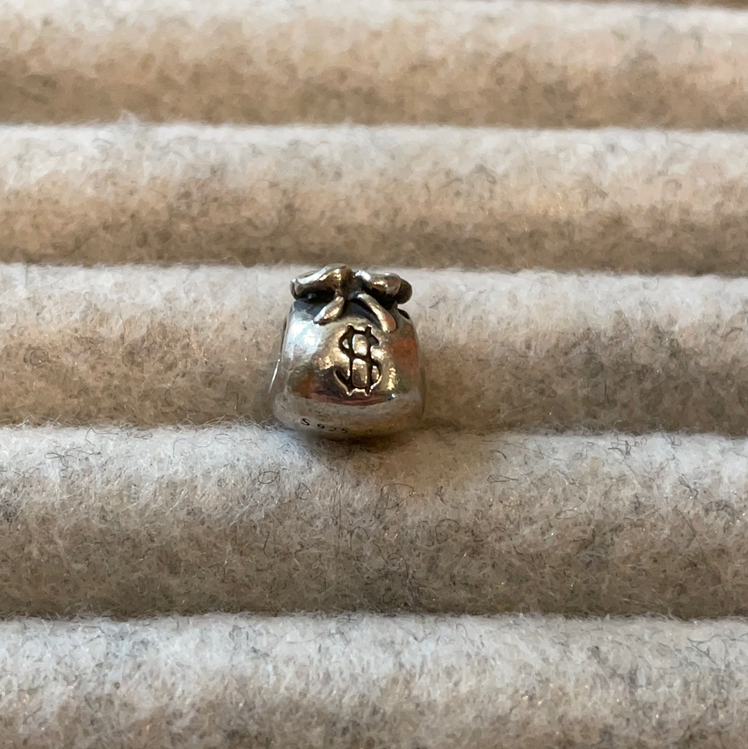 Pandora money 2025 bag charm