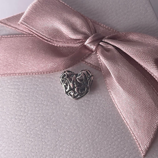 Genuine Pandora Mum/ Mom Openwork Charm