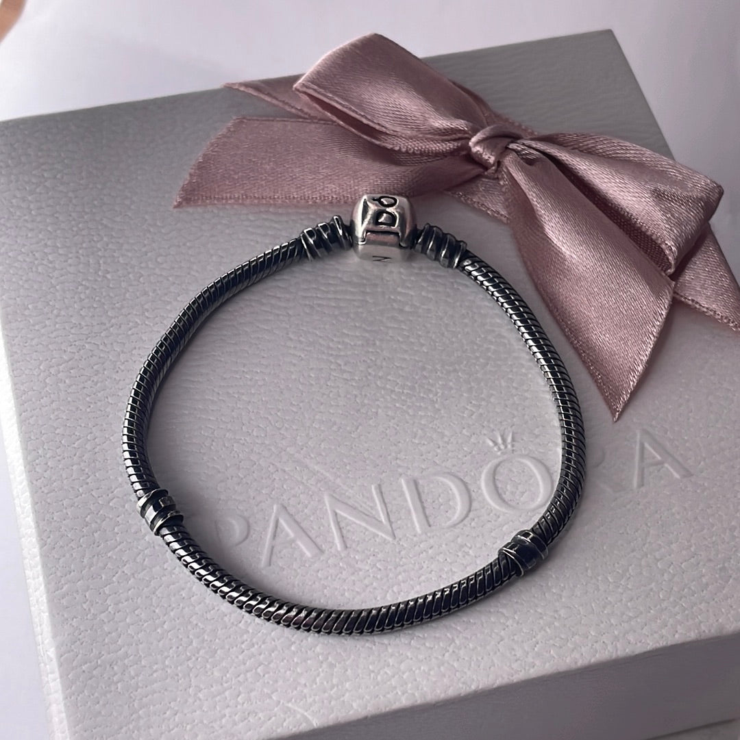 Oxidised pandora bracelet Clearance