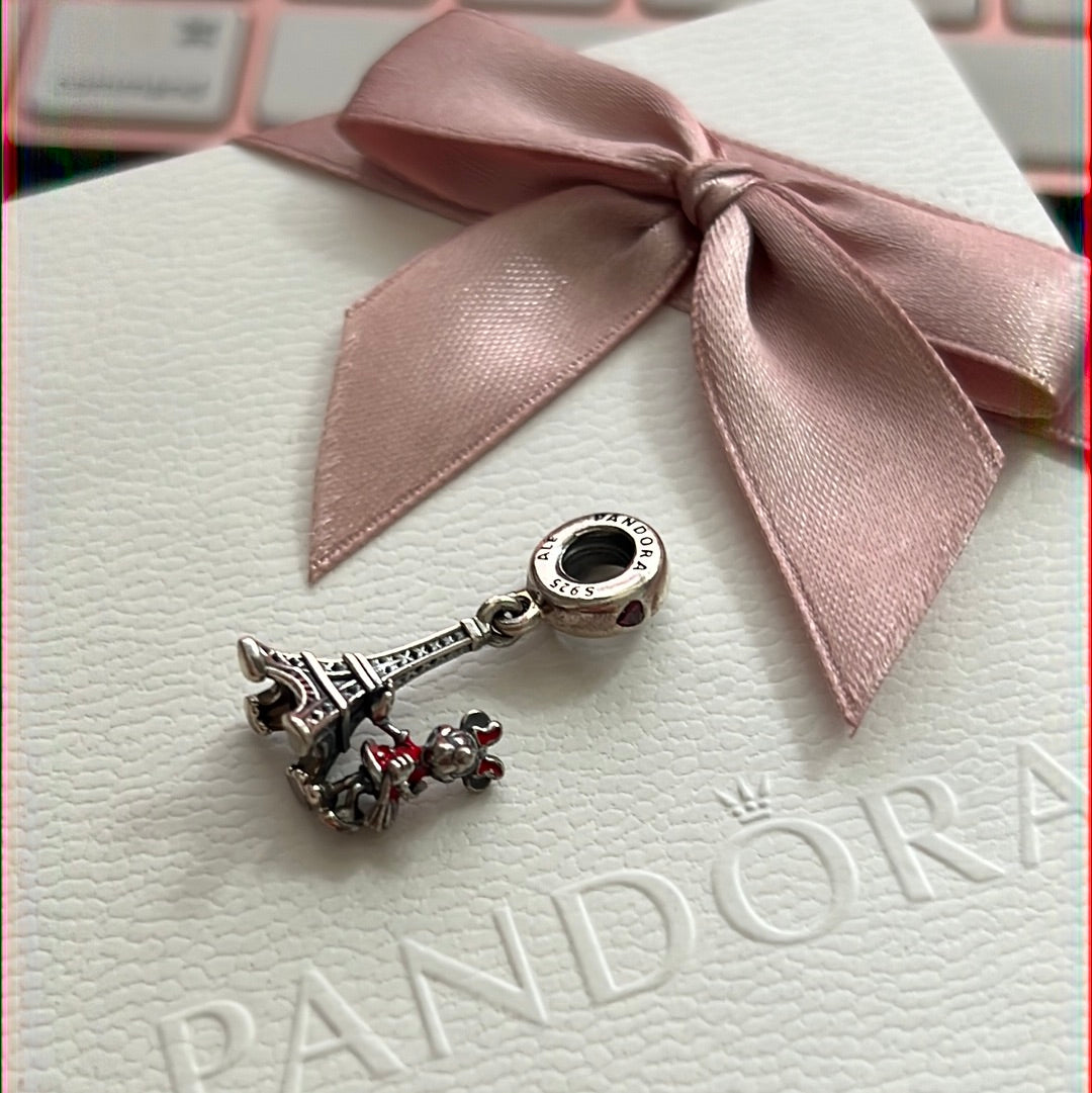 Minnie mouse eiffel on sale tower charm by pandora