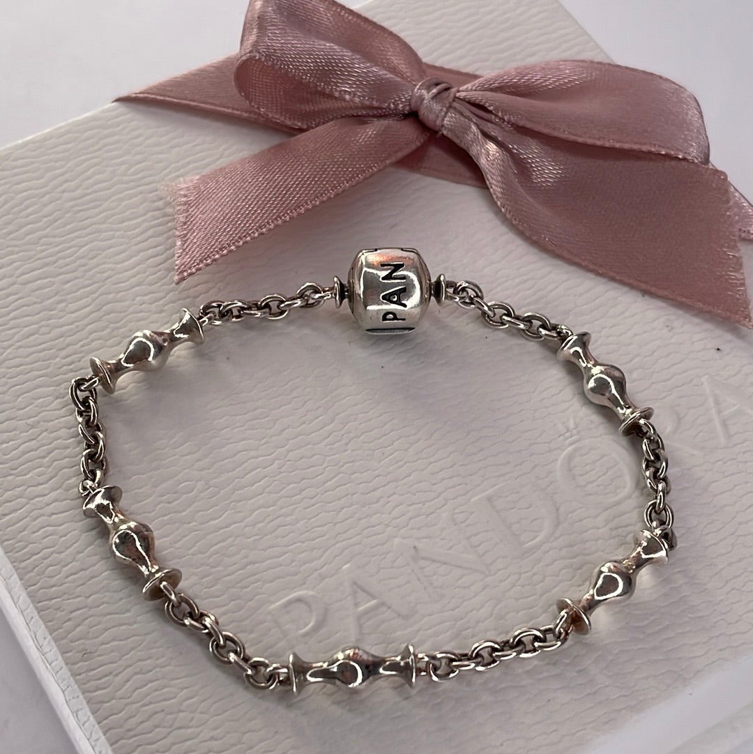 Genuine Pandora Multi Clip Station Bracelet Size