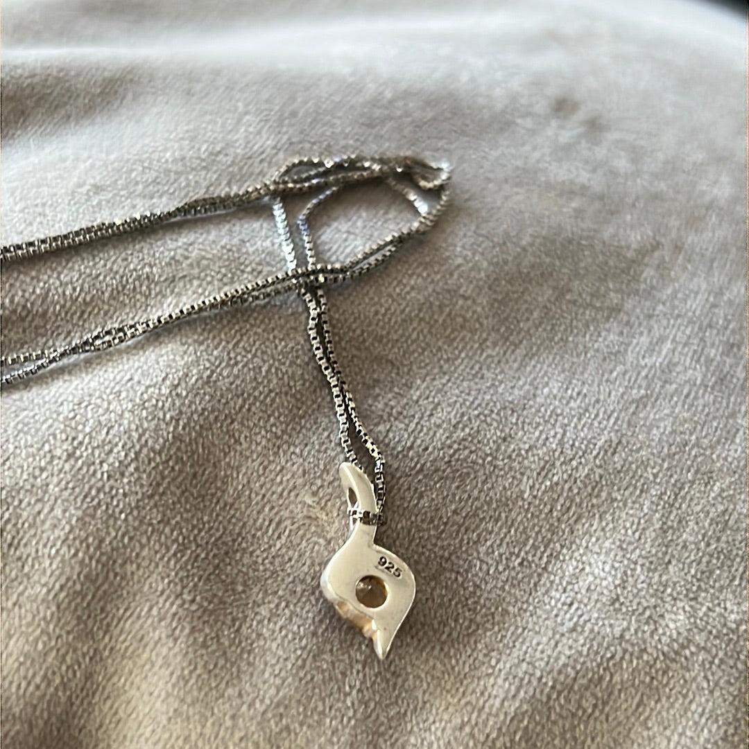 Pandora music note on sale necklace