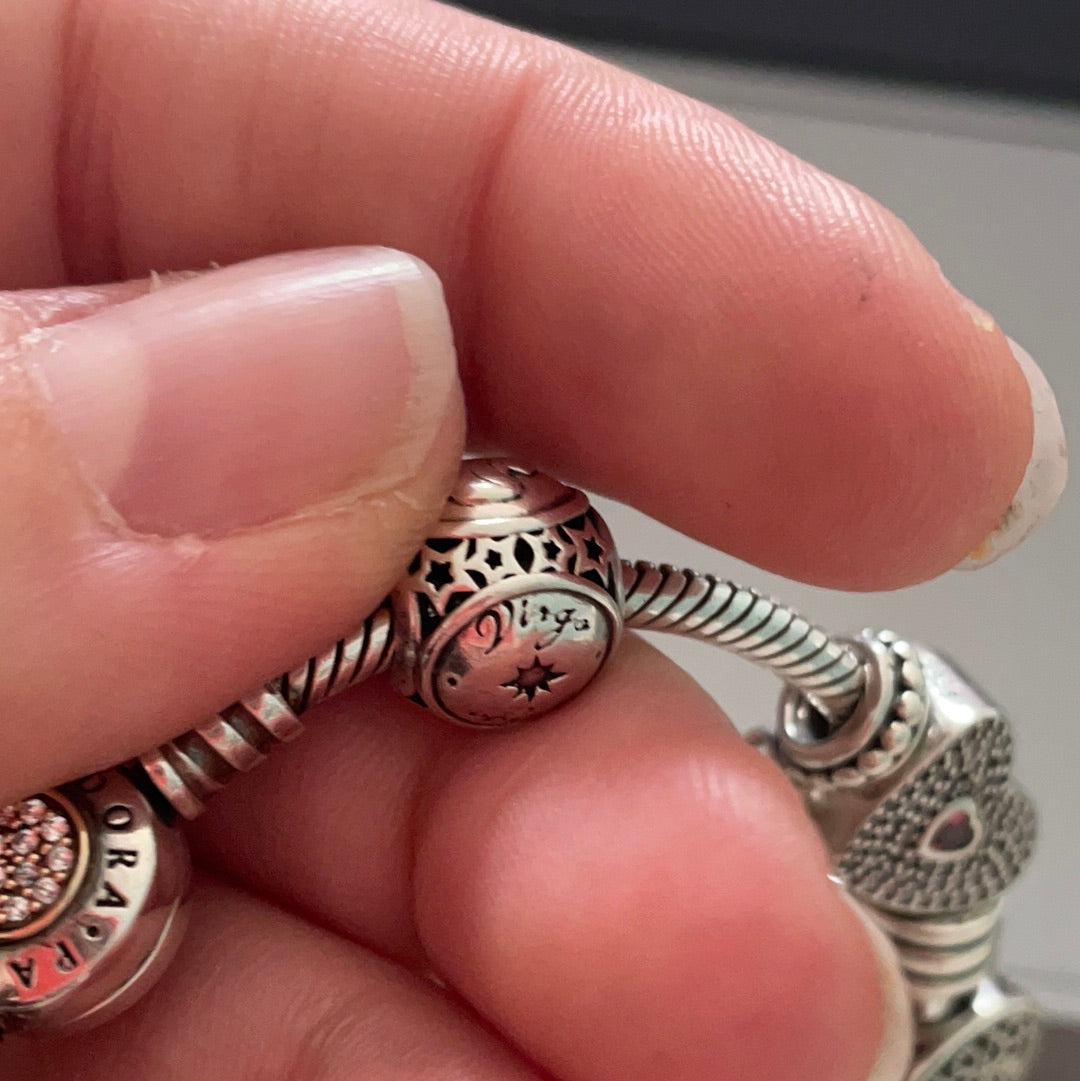 Genuine Pandora Virgo Horoscope Charm Zodiac