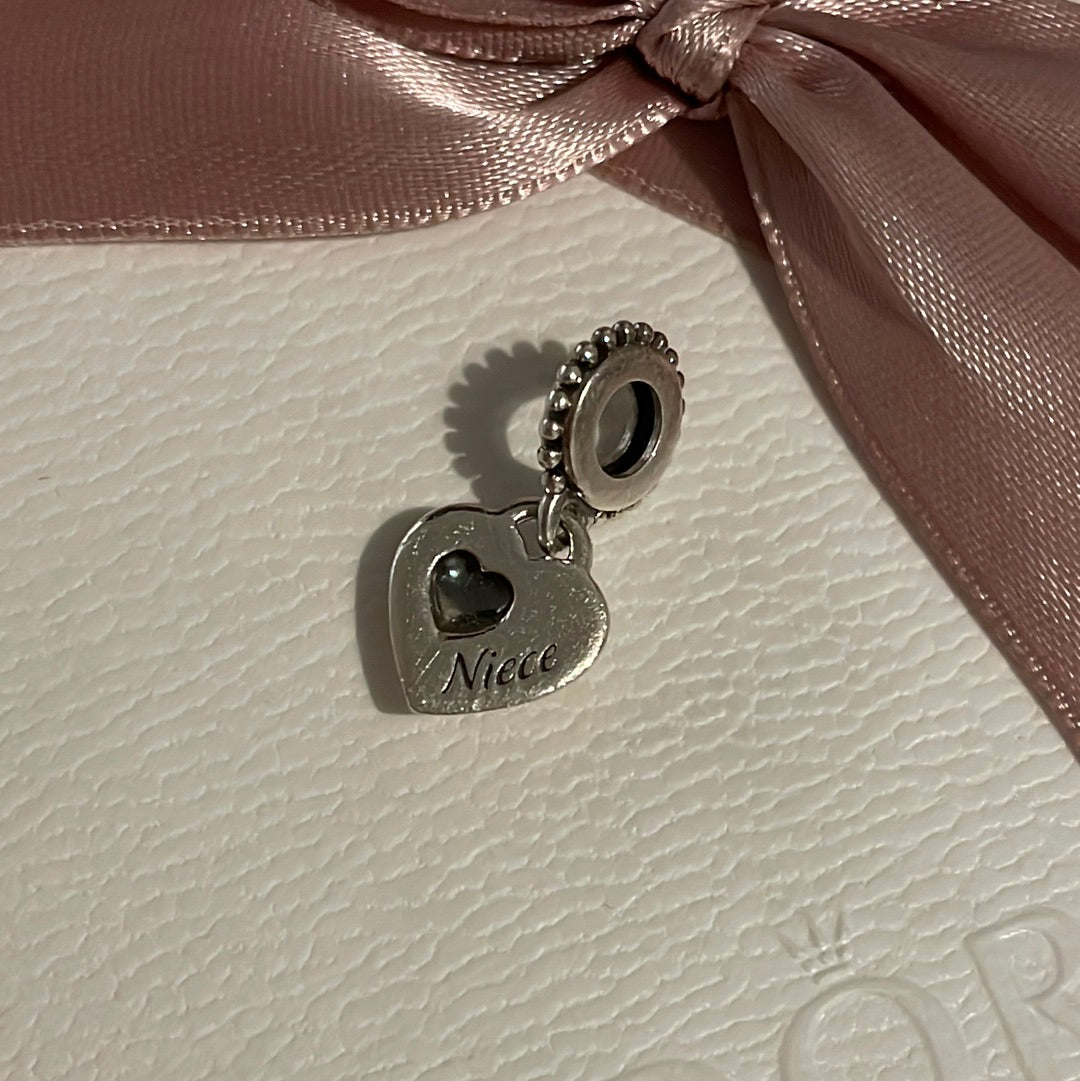 Genuine Pandora Niece Charm Dangle Gift