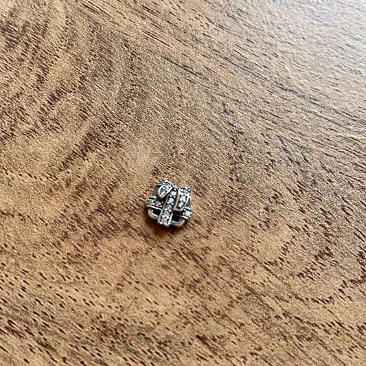 Genuine Pandora Pave Present Petite Charm