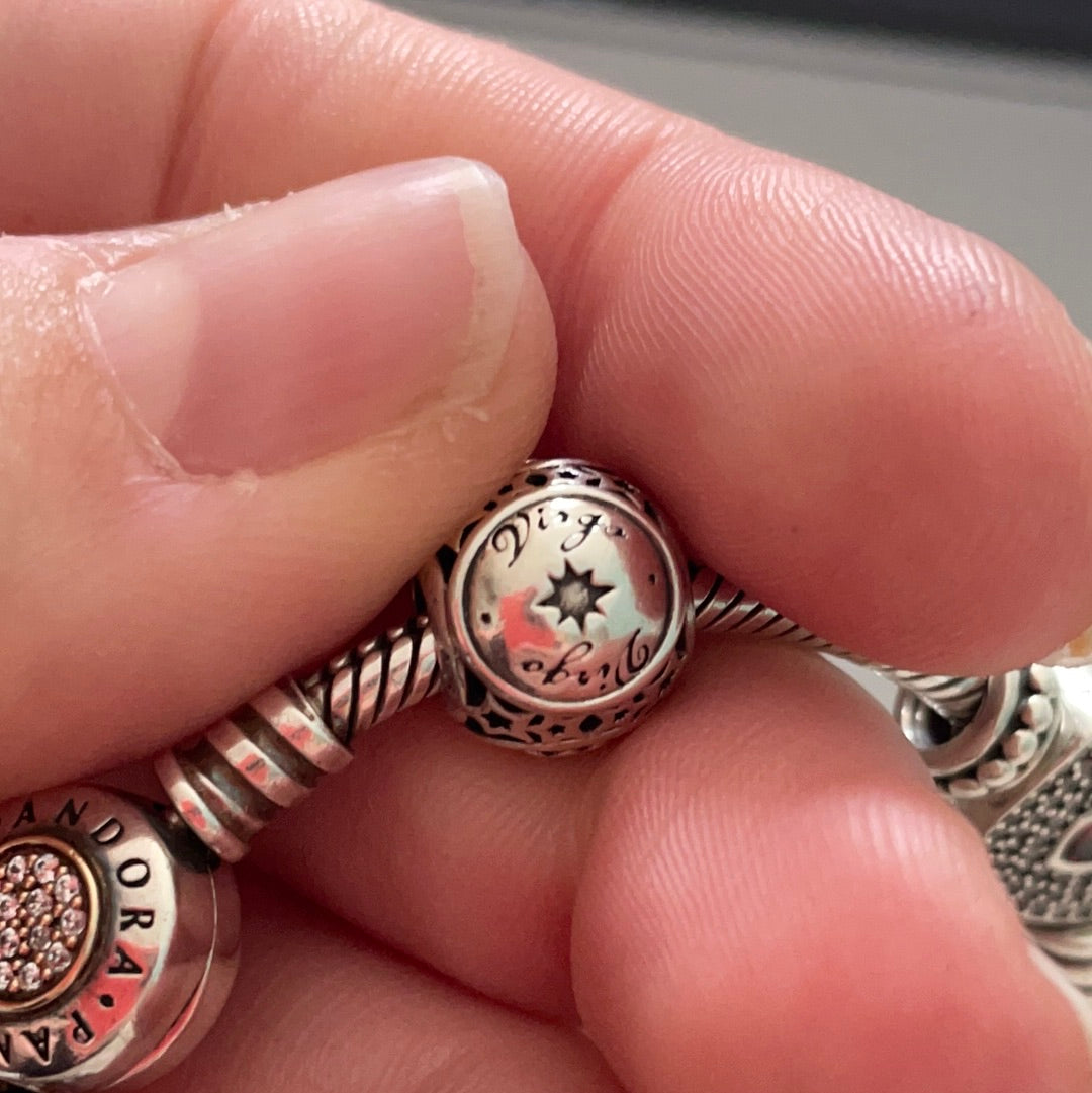 Genuine Pandora Virgo Horoscope Charm Zodiac