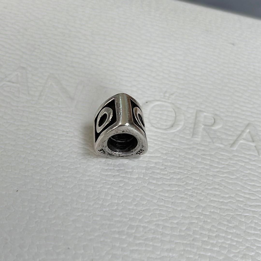 Pandora letter sale o charm