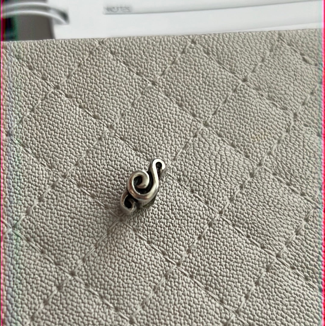 Sterling Silver Musical Note Music Lover Treble Clef Charm