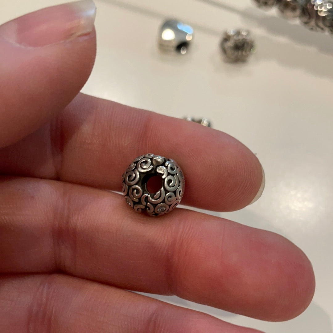 Genuine Pandora Sparkling CZ Clip Charm Bubble Rare VARIOUS