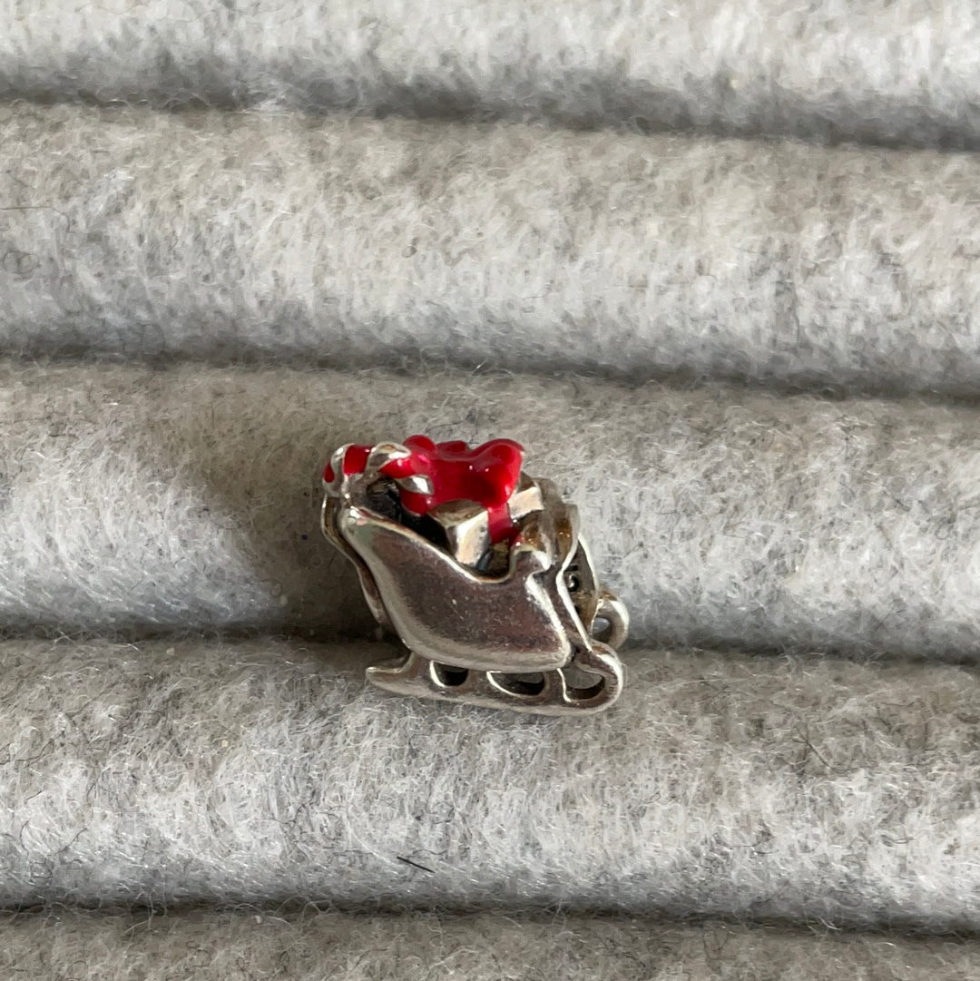 Pandora christmas 2025 sleigh charm