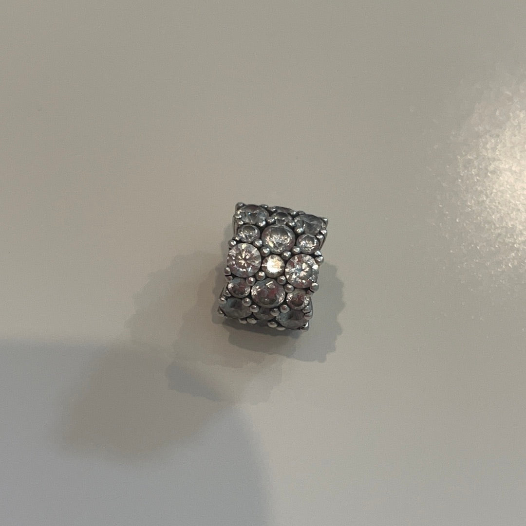 Genuine Pandora Pave Sparkle Charm Clear