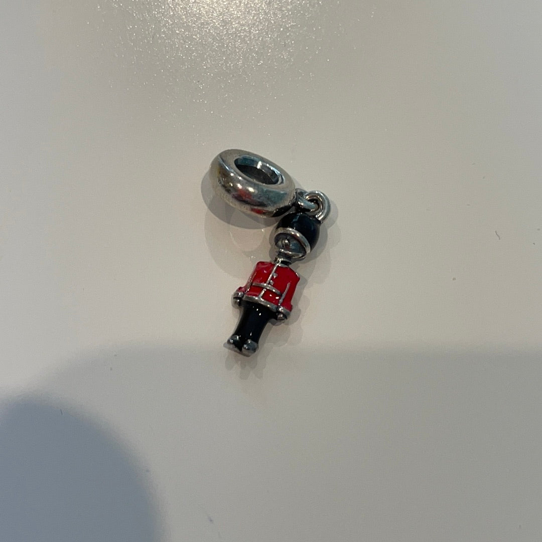 Genuine Pandora Toy Solider Christmas Charm London Travel