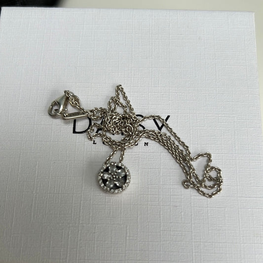 Genuine Pandora Sparkling Flower Collier Necklace