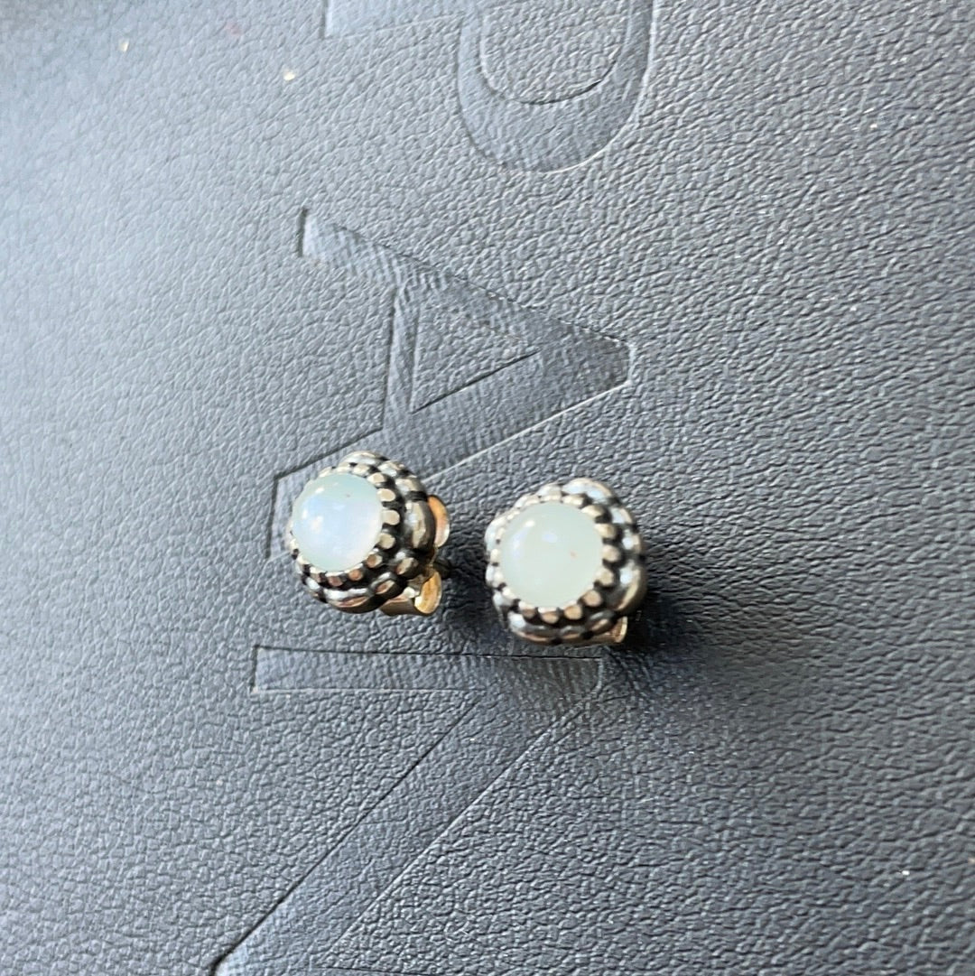 Genuine Pandora Clear Birthstone Earrings