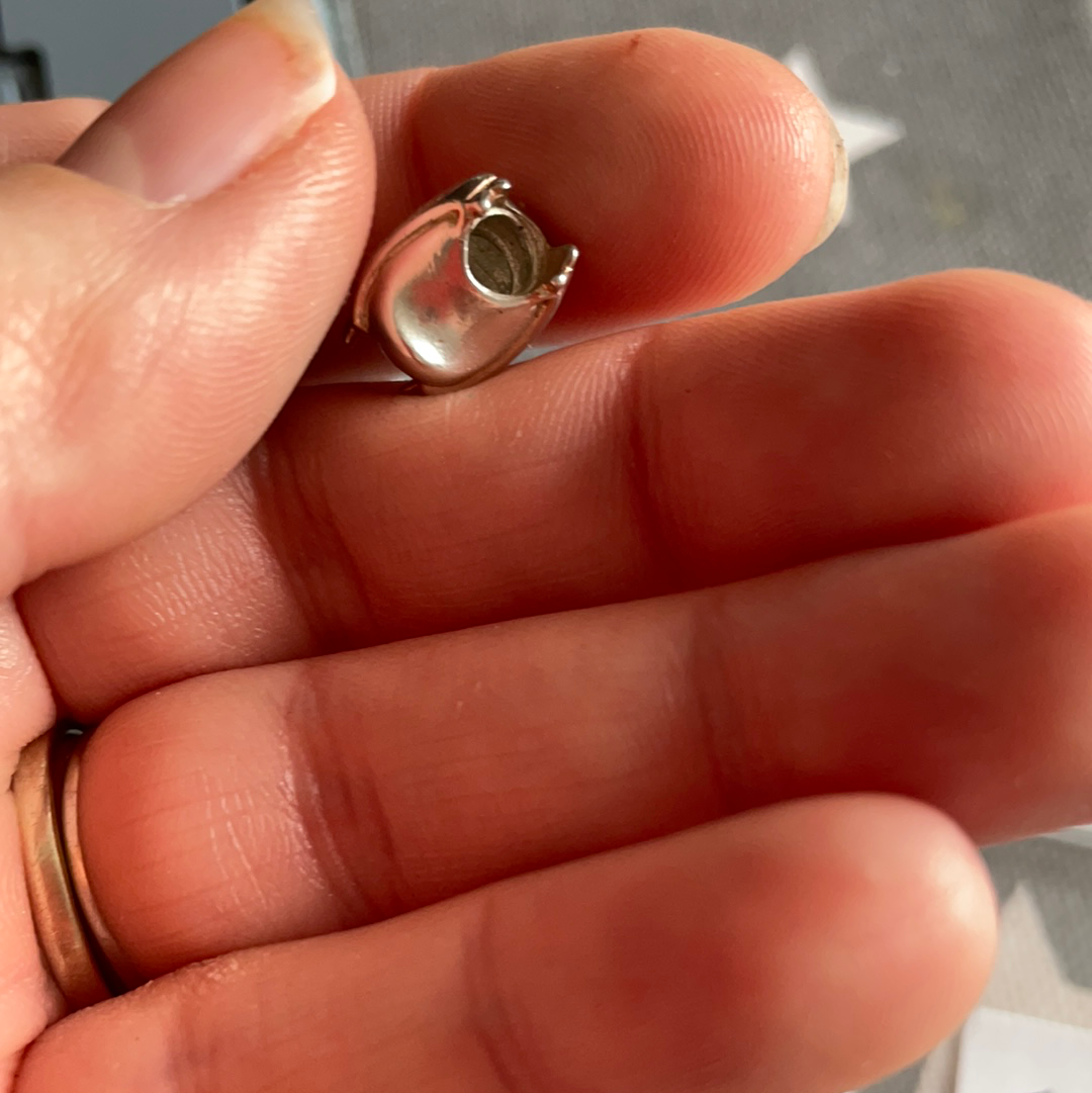 Genuine Chamilia Daughter Heart with Heart Arrow Charm