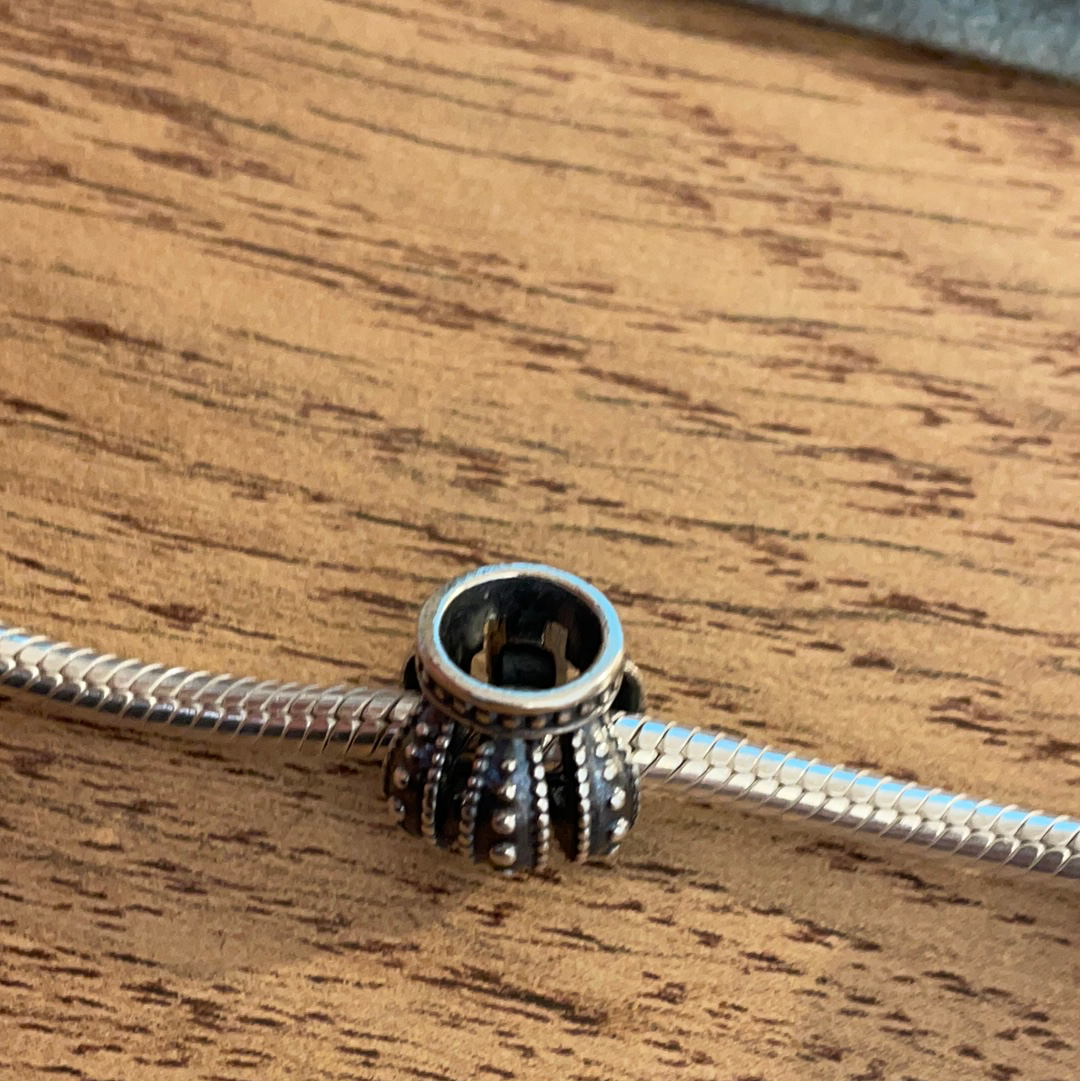 Genuine Pandora Silver Crown Charm