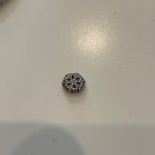 Genuine Pandora Pave Snowflake Petite Charm