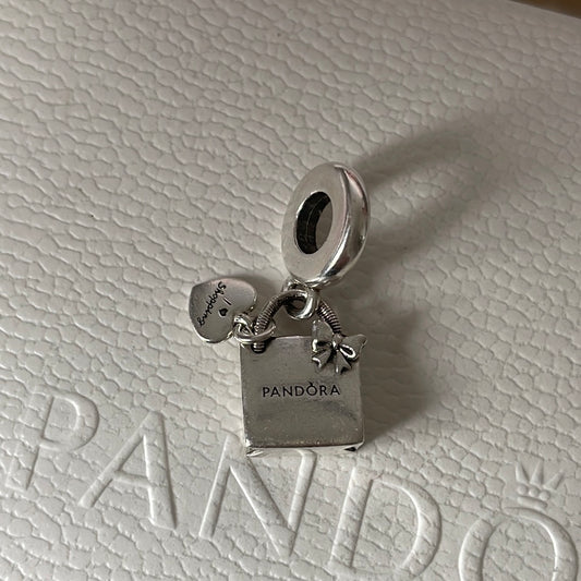Genuine Pandora New Style Shopping Bag Charm Dangle