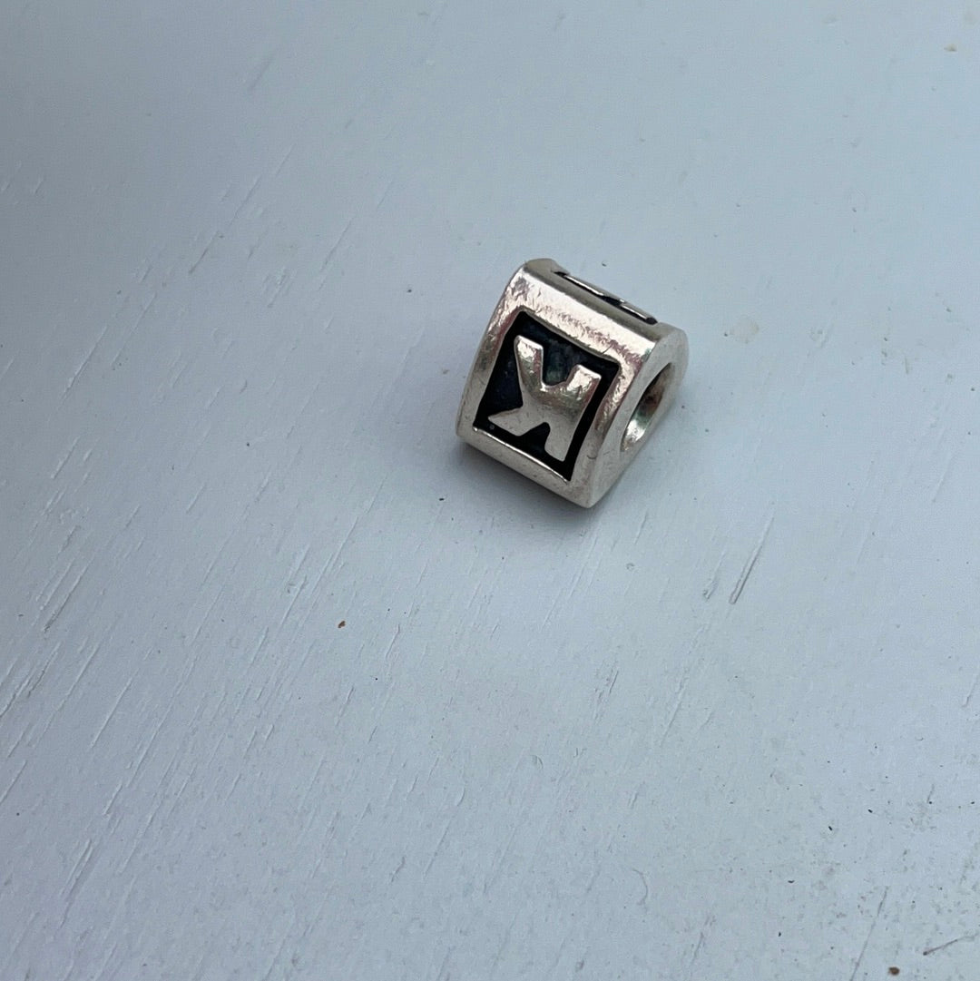 Genuine Pandora Letter Charm K