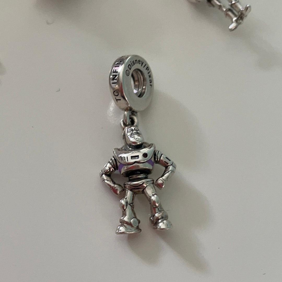 Genuine Pandora Disney Pixar Buzz Lightyear Dangle Charm