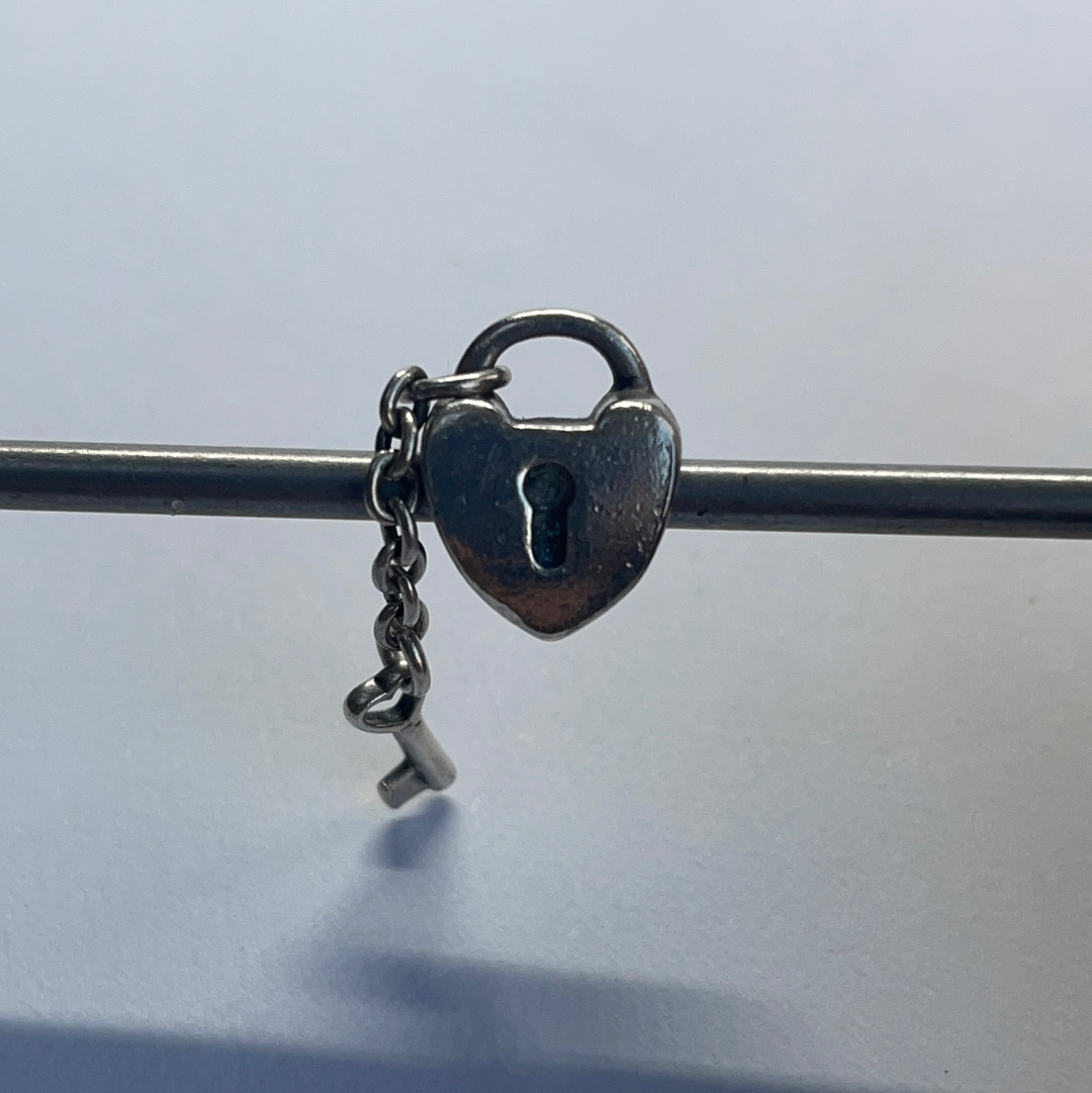 Genuine Pandora Lock and Key in Silver