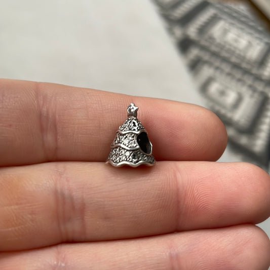 Genuine Pandora Openwork Christmas Tree Pave Charm