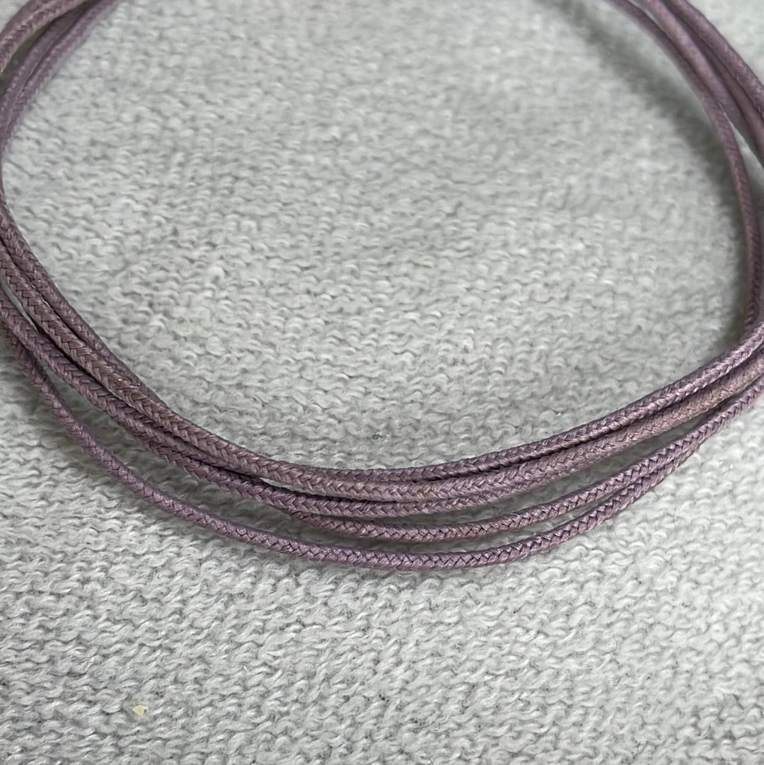 Genuine Pandora Purple String Bracelet 17cm