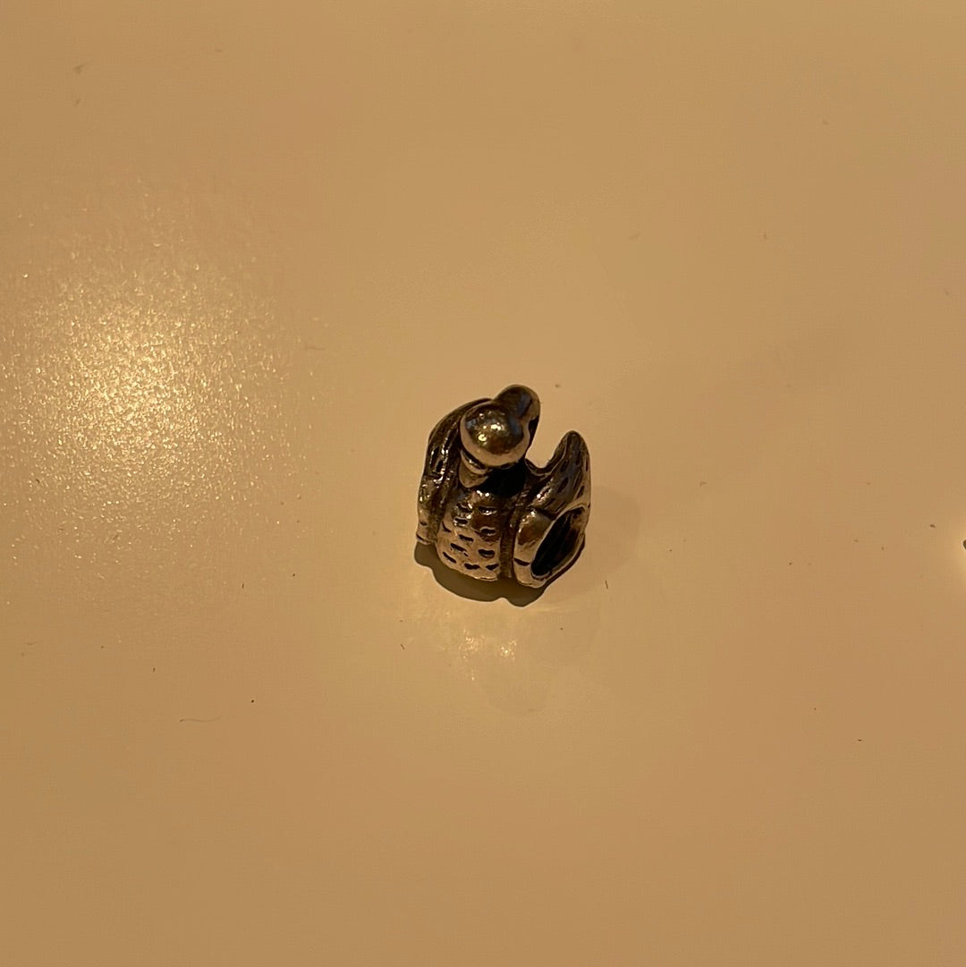 Genuine Pandora Ugly Duckling/ Swan Hans Christian Andersen HTF Charm ...