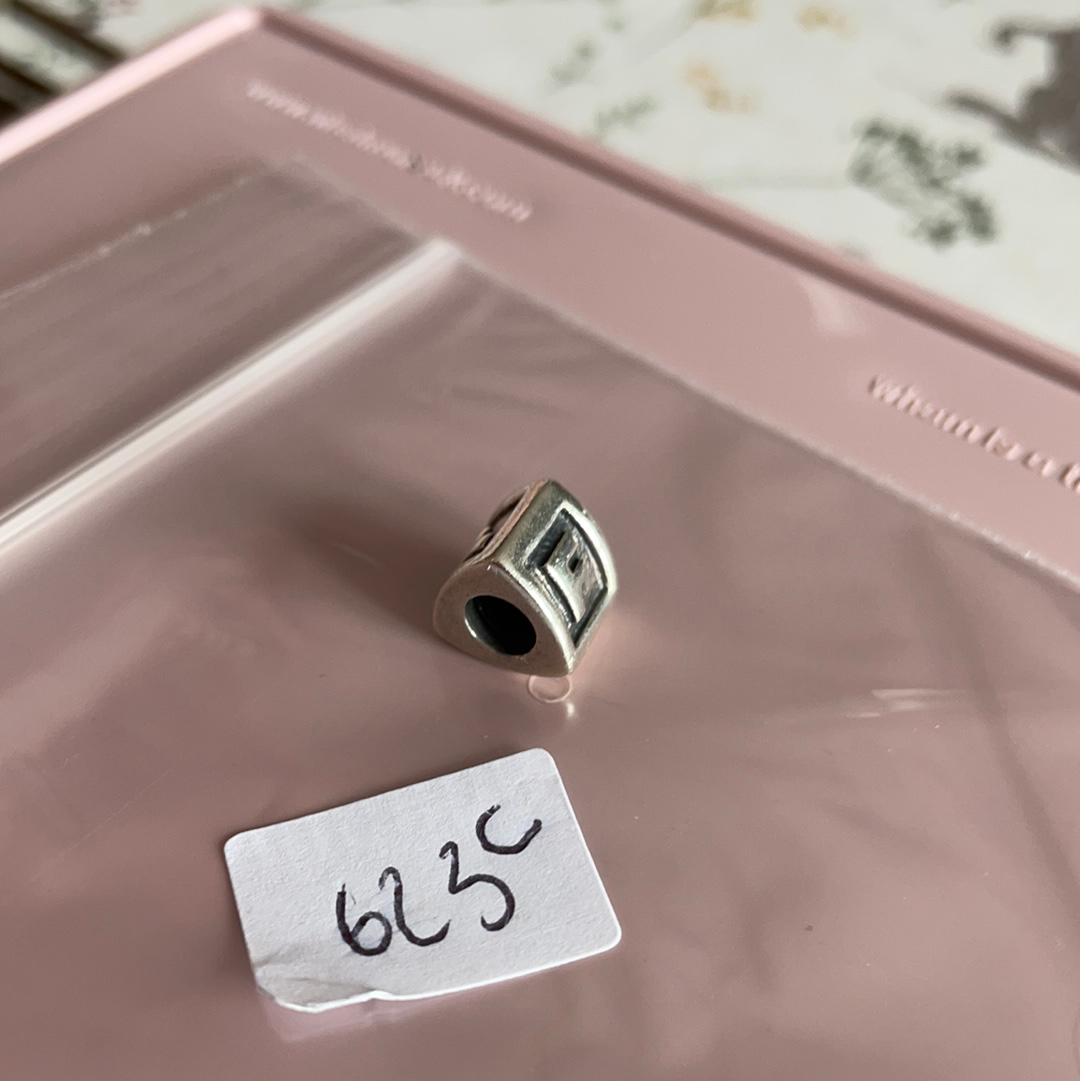 Genuine Pandora Letter F Initial charm