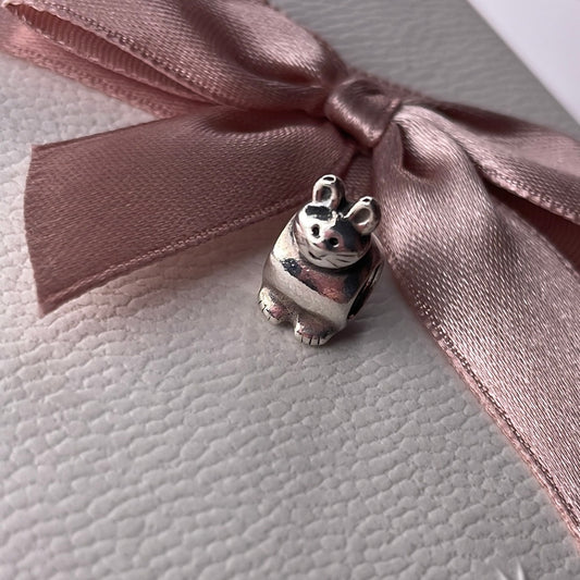 Genuine Pandora Cat/Rabbit Retired Charm