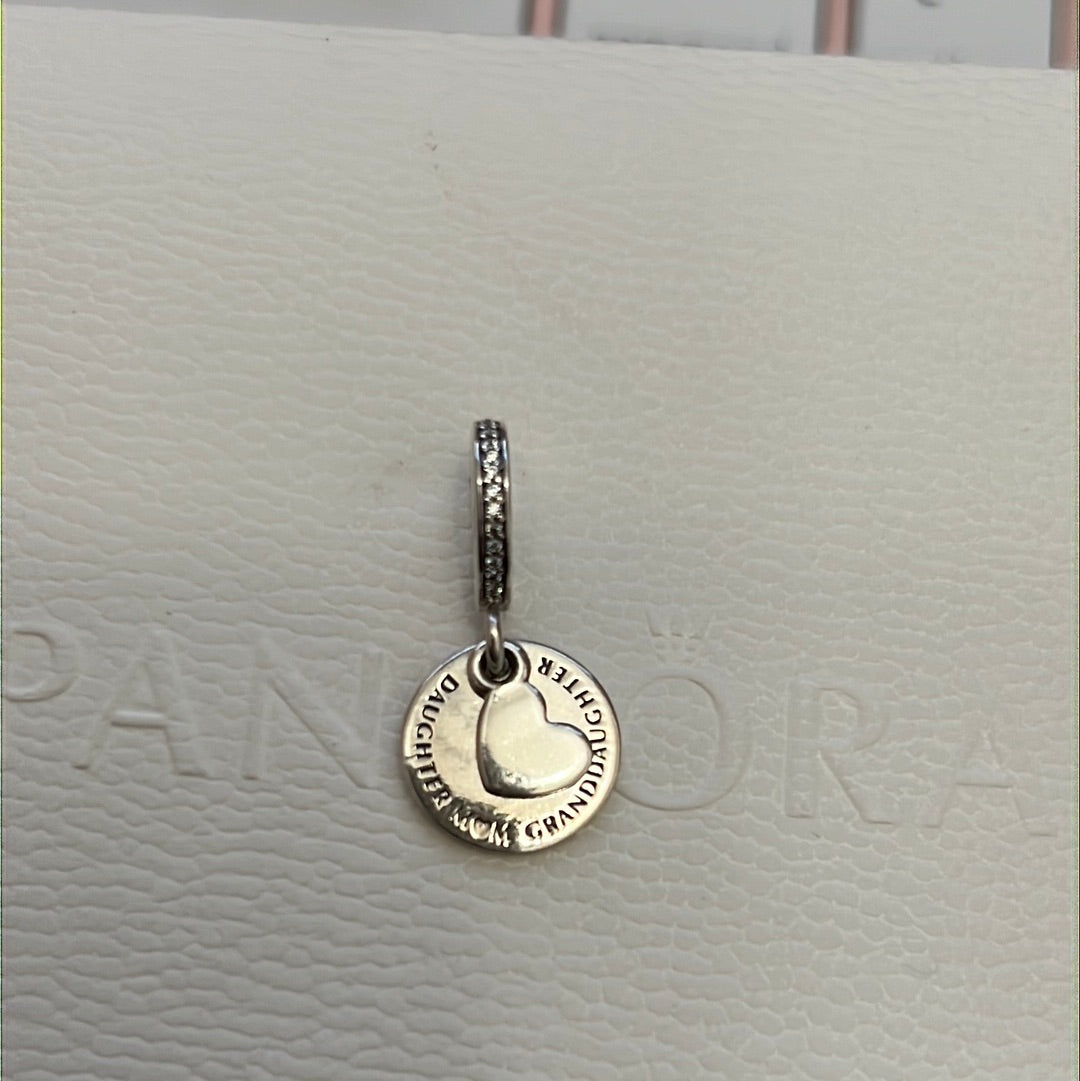 Genuine pandora daughter on sale charm