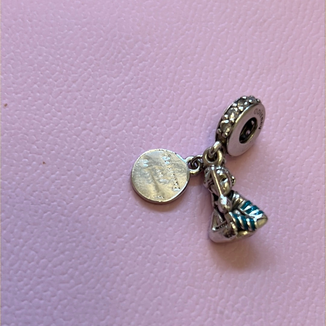 Genuine Pandora Disney Mulan Be Strong and Be Yourself Charm Dangle