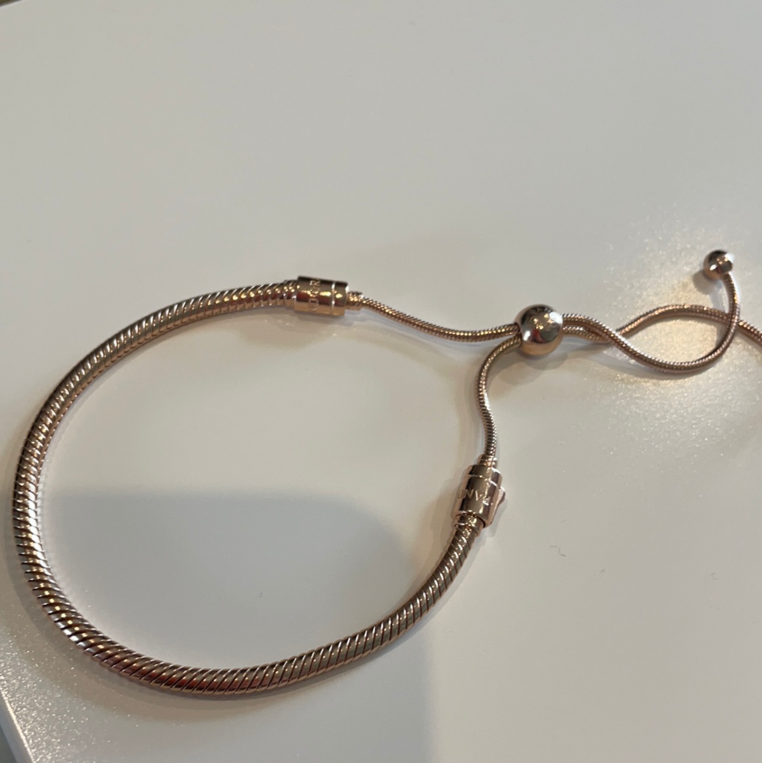 Genuine Pandora Rose Gold Slider Bracelet